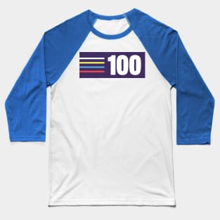 100 Mile Trail and Ultra Running Horizontal Baseball T-Shirt